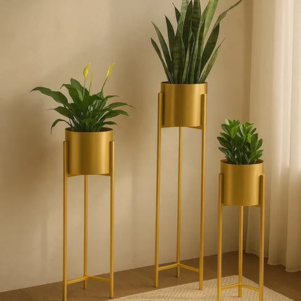 Forma Living Elan Gold Planters