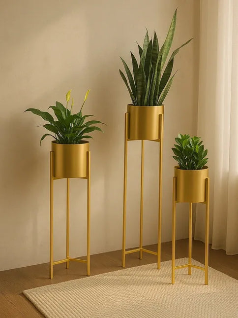 Forma Living Elan Gold Planters